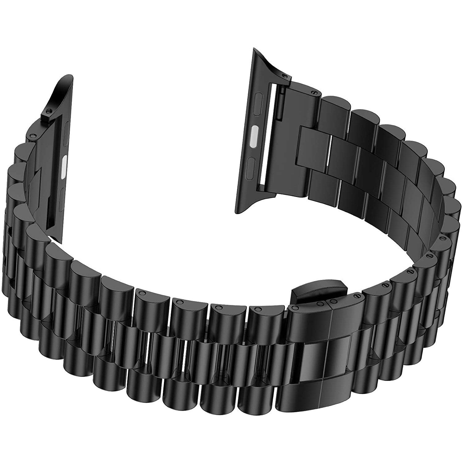 Modbracelet Bracelet acier Apple Watch Présidentiel (noir)