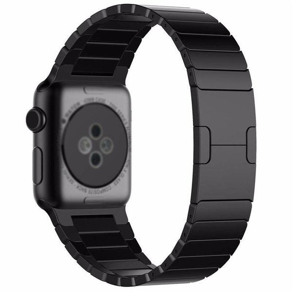 Modbracelet Bracelet en métal de luxe pour Apple Watch (noir)
