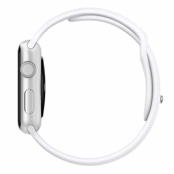 Modbracelet Bracelet silicone Apple Watch (blanc)