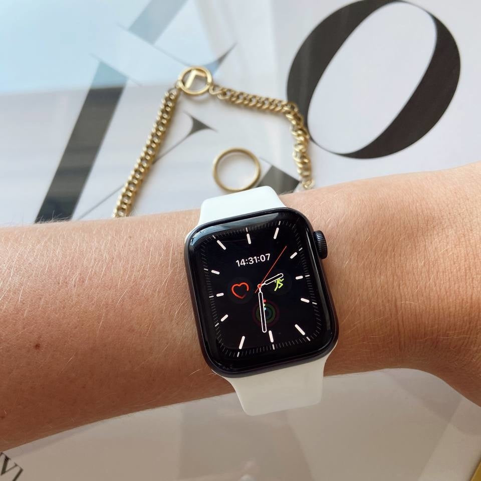 Modbracelet Bracelet silicone Apple Watch (blanc)